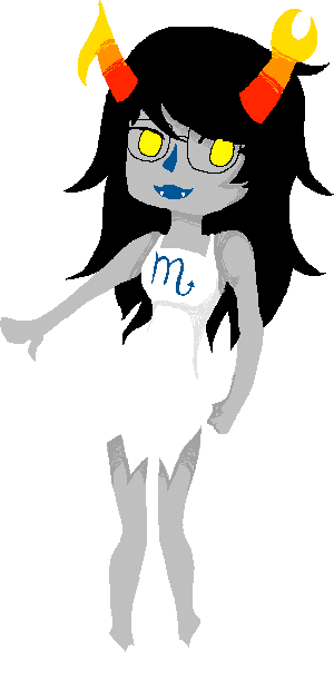 Vriska Bell By H Firecracker K - Cartoon (300x611)