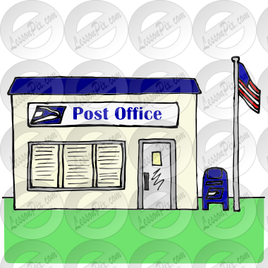 Office Picture For Classroom Therapy Use Great Post - Draw A Post Office (380x380)