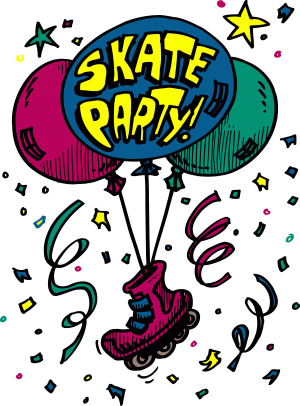 Parties - Roller Skating Party (300x406)