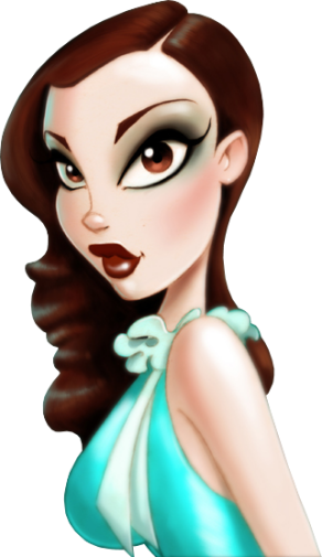 Copyright Rion Vernon ® Renders, Tubes O Png - Cartoon (292x505)