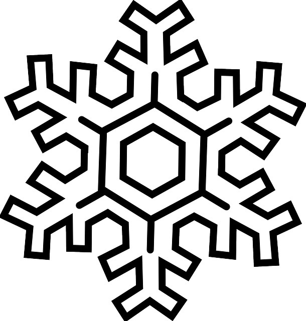 Choose A Snowflake To Reveal Unresolved Karma From - Snowflake Clipart Transparent Background (610x640)