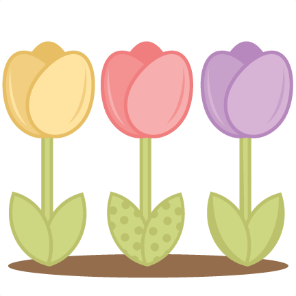 Tulip Clipart Tulips Svg Cutting Files For Scrapboking - Cute Cliparts For Scrapbooking (900x900)