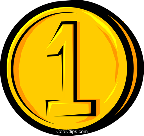Symbol Of A Coin Royalty Free Vector Clip Art Illustration - Clip Art (480x453)
