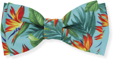 Gravata Borboleta Tropical Ocean Dois Maridos Gravatas - Satin (600x600)