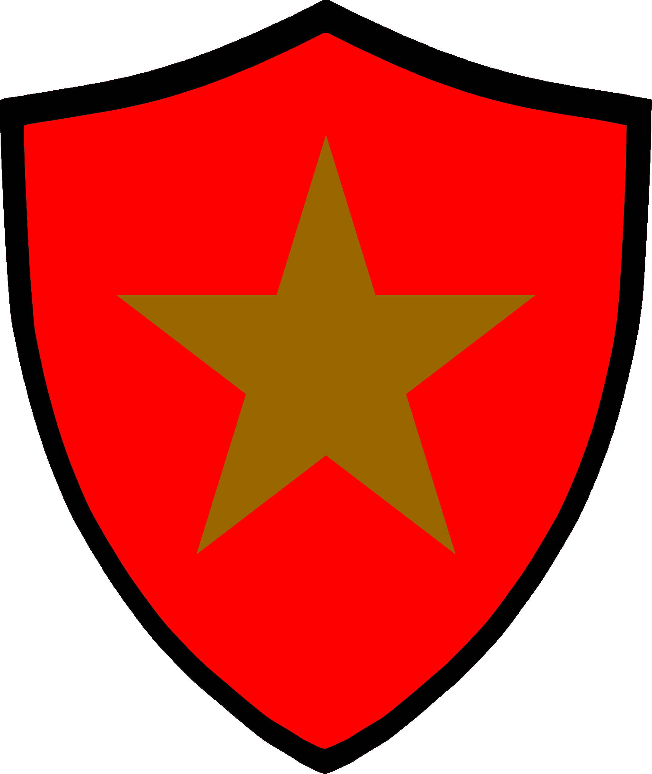Emblem Icon Red-gold - Emblem (2161x2565)