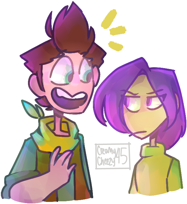 David Meets My New Oc By Creamycheezy45 - Cartoon (706x700)