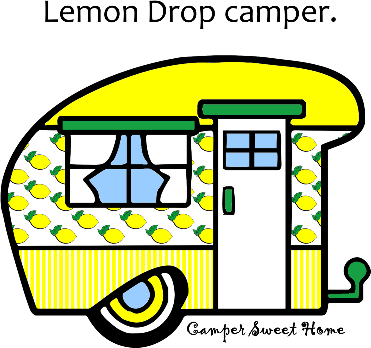 "lemon Drop" Camper Sweet Home - Lemon Drop (1200x1200)