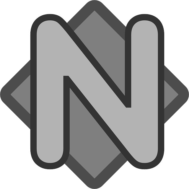 Flat, Diamond, Grey, Theme, Letter, Icon - N Logo Transparent Background (640x640)
