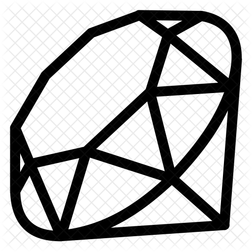 Gem Icon - Ruby Programming Icon (512x512)