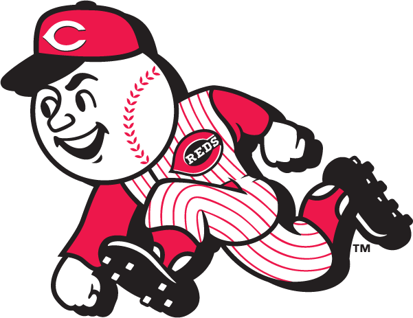 Cincinnati Reds Alternate Logo National League Nl Chris - Cincinnati Reds Mascots Mr Redlegs (601x463)