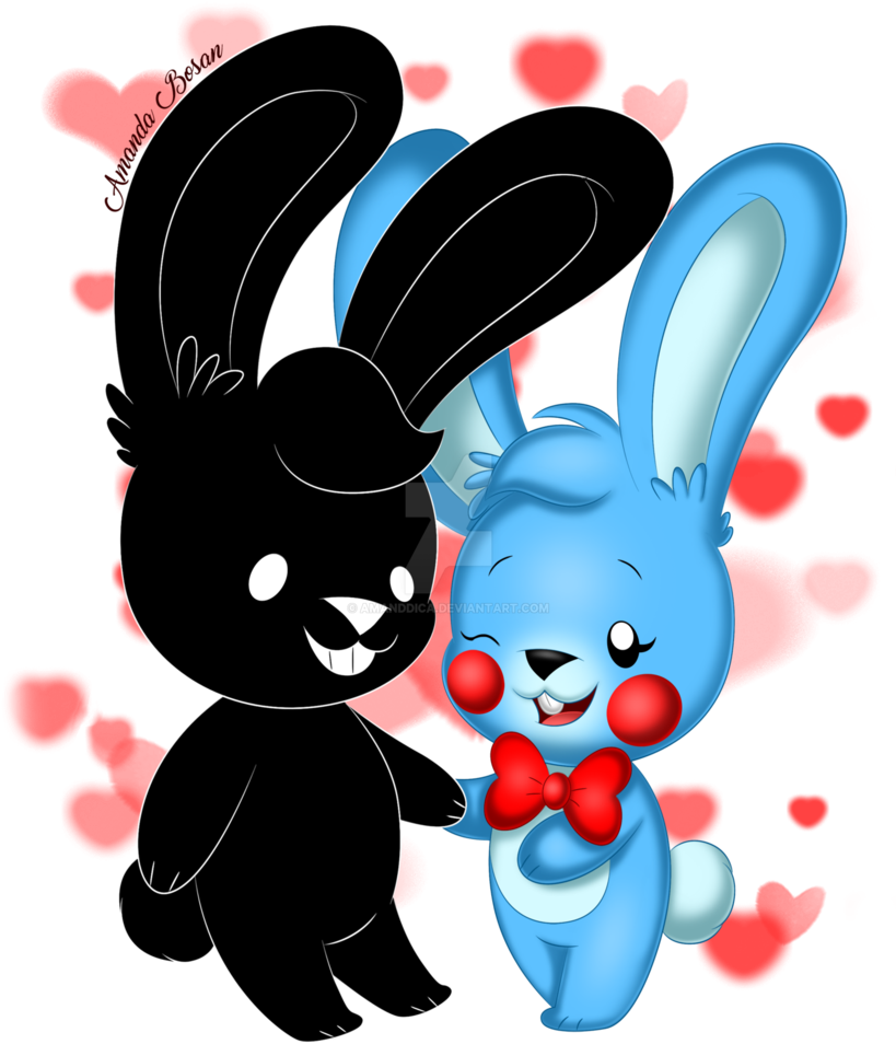 Shadow Bonnie X Toy Bonnie - Toy Bonnie X Shadow Bonnie (818x976)