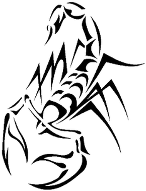 Scorpion Tattoos Png Transparent Images - Png Tatu (400x400)