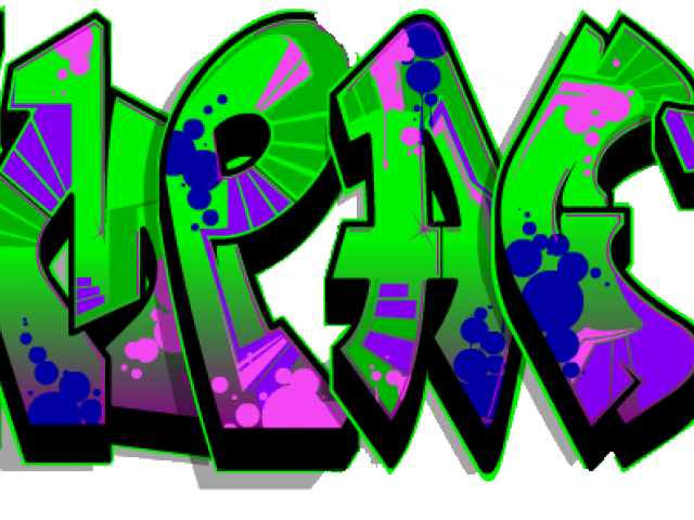 Graffiti Cliparts - Graffiti With A White Background (640x480)