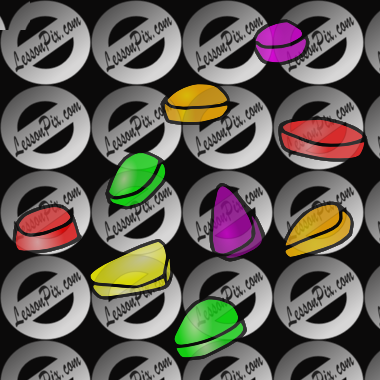 Fruit Snacks Picture For Classroom / Therapy Use Fruit - Clip Art (380x380)