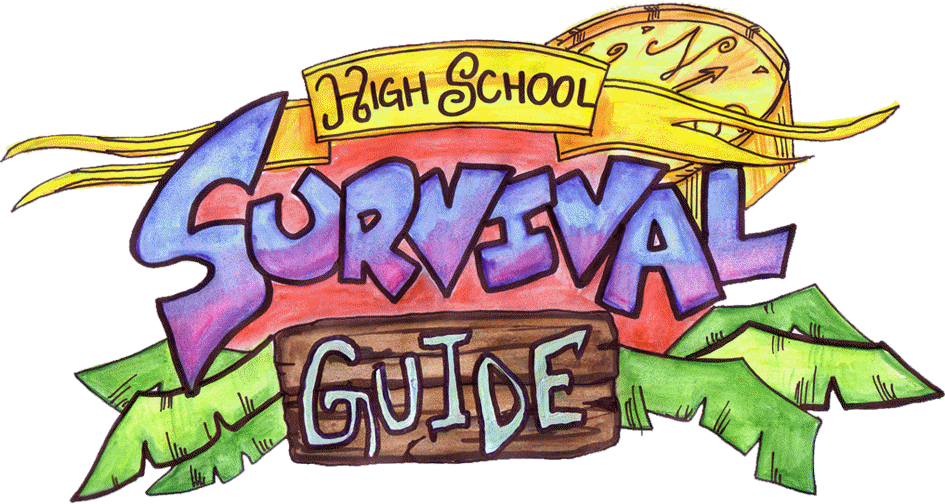 Graffiti Clipart School - High School Survival Guide (945x504)