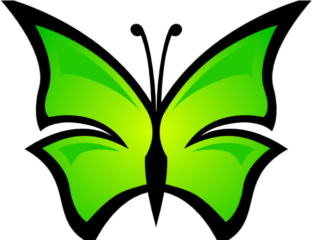 Insect Clipart Abstract - Butterflies Free Download Svg (640x480)