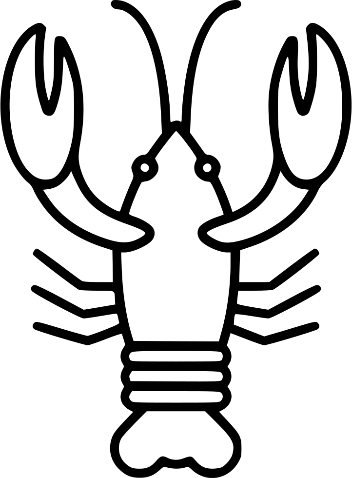 Lobster Comments - Crawfish Icon Png (722x980)