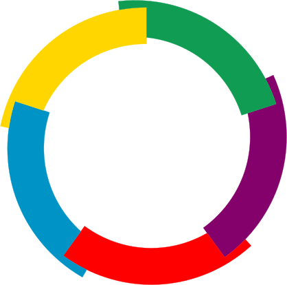 Francophonie Logo - Symbole De La Francophonie (418x414)