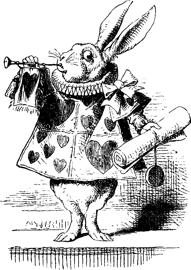 These Are Two Alice In Wonderland Digital Stamps, The - Alice In Wonderland Illustrations John Tenniel (827x1027)