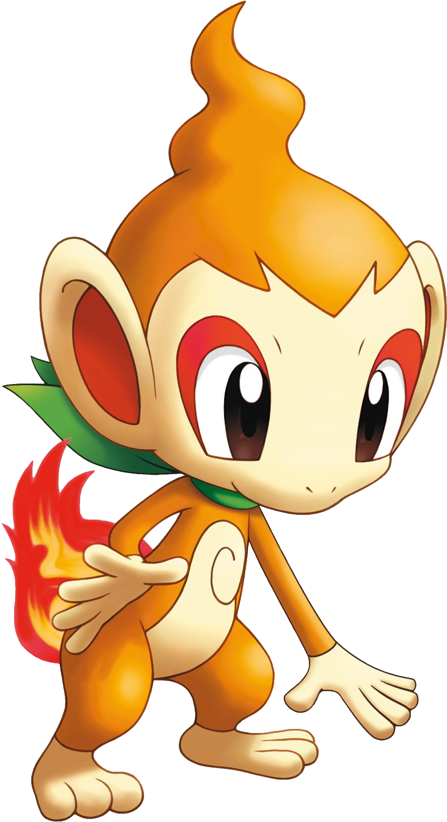 Pokemon Mystery Dungeon Chimchar (890x1633)