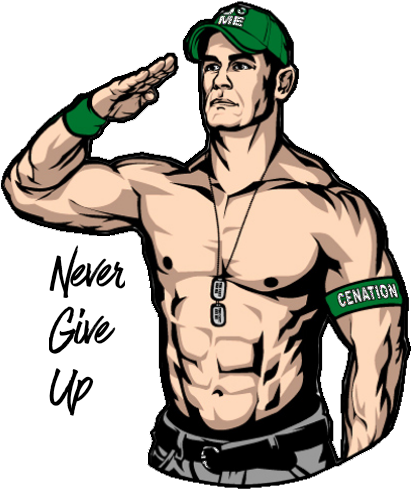 Model Image Graphic Image - John Cena Easy Drawing (424x606)