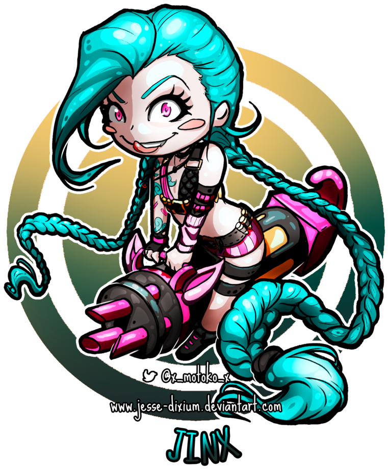 League Of Legends Jinx Birthday (1024x1024)