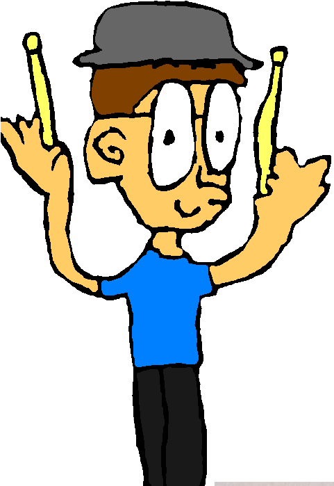 My Animated Self Holding Drumsticks By Mitchybeanson - My Animated Self Holding Drumsticks By Mitchybeanson (480x853)