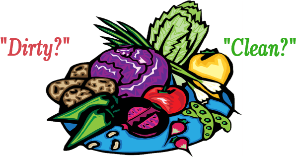 Are Your Fruits & Veggies Clean - Gardening Vegetarian: Nature's Secrets For Better Health (620x315)