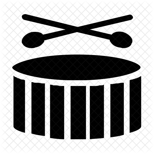 Drums Icon - Music (512x512)
