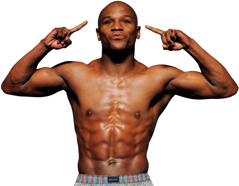 Floyd Mayweather Clipart Mayweather Png - Floyd Mayweather Png (500x380)