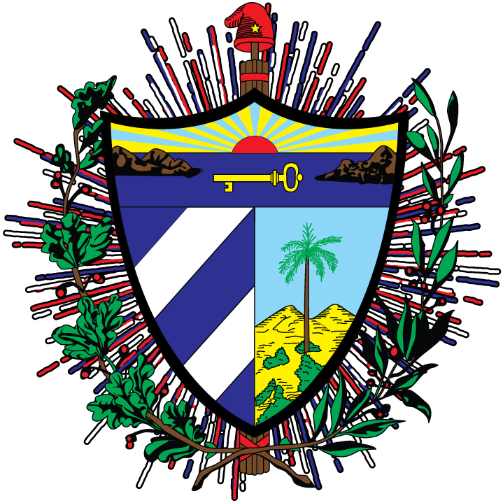 República De Cuba Coat Of Arms Heraldic Symbol Fasces - República De Cuba Coat Of Arms Heraldic Symbol Fasces (746x765)