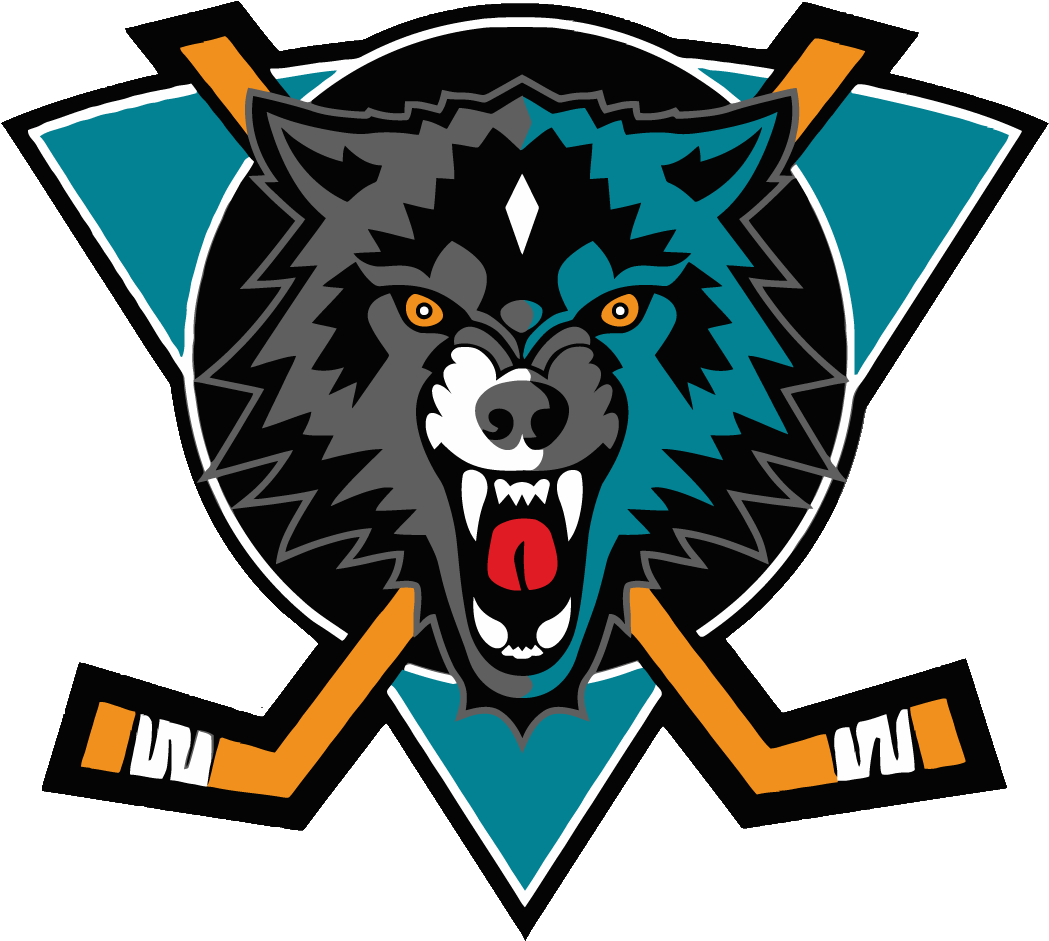 Ehl Wolves - Mighty Ducks Logo Png (1052x950)
