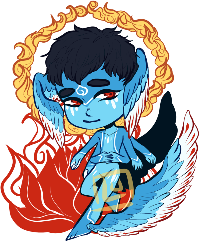 Microsoft Azure Legendary Creature Clip Art - Illustration (800x914)