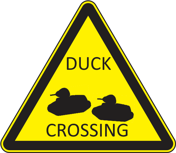#roadsigncompetition #duck - Sign (600x600)
