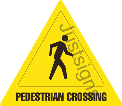 Yield Floor Signs - Yield Floor Signs (400x348)