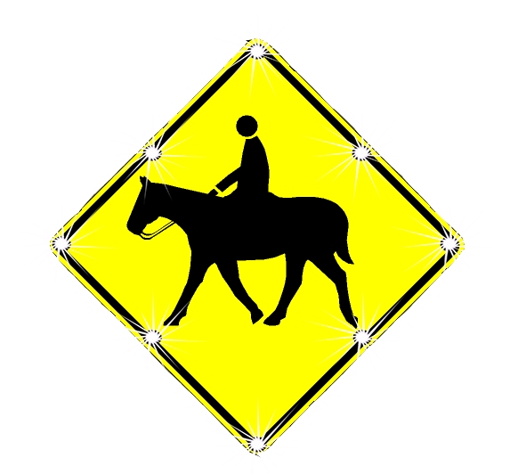 Equestrian Crossing Sign W11-7 Eight 1 1/4" White Led - Noosa National Park (960x533)
