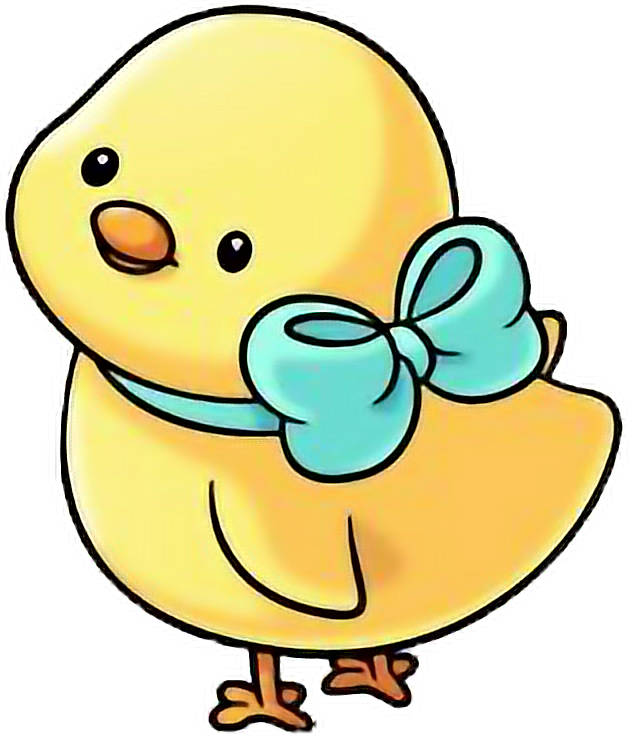 Kawaii Chibi Littleboy Duck Ducks Blue Yellow Ddlg - Pollito Kawaii (1024x1200)