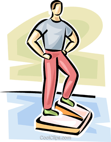 Stepper Cliparts - Stair Climbing (374x480)