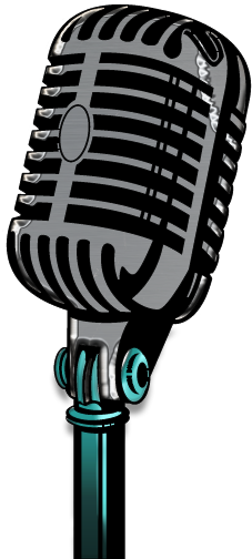 From Hip Hop, Acoustic Folk To Dubstep, Metal - Microphone Singer Silhouette Png (260x510)