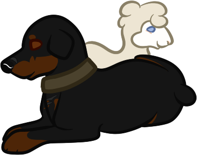 The Good Shepherd By Hovnds - Dachshund (391x307)