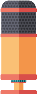 Meet With Classmates - Microphone (400x400)