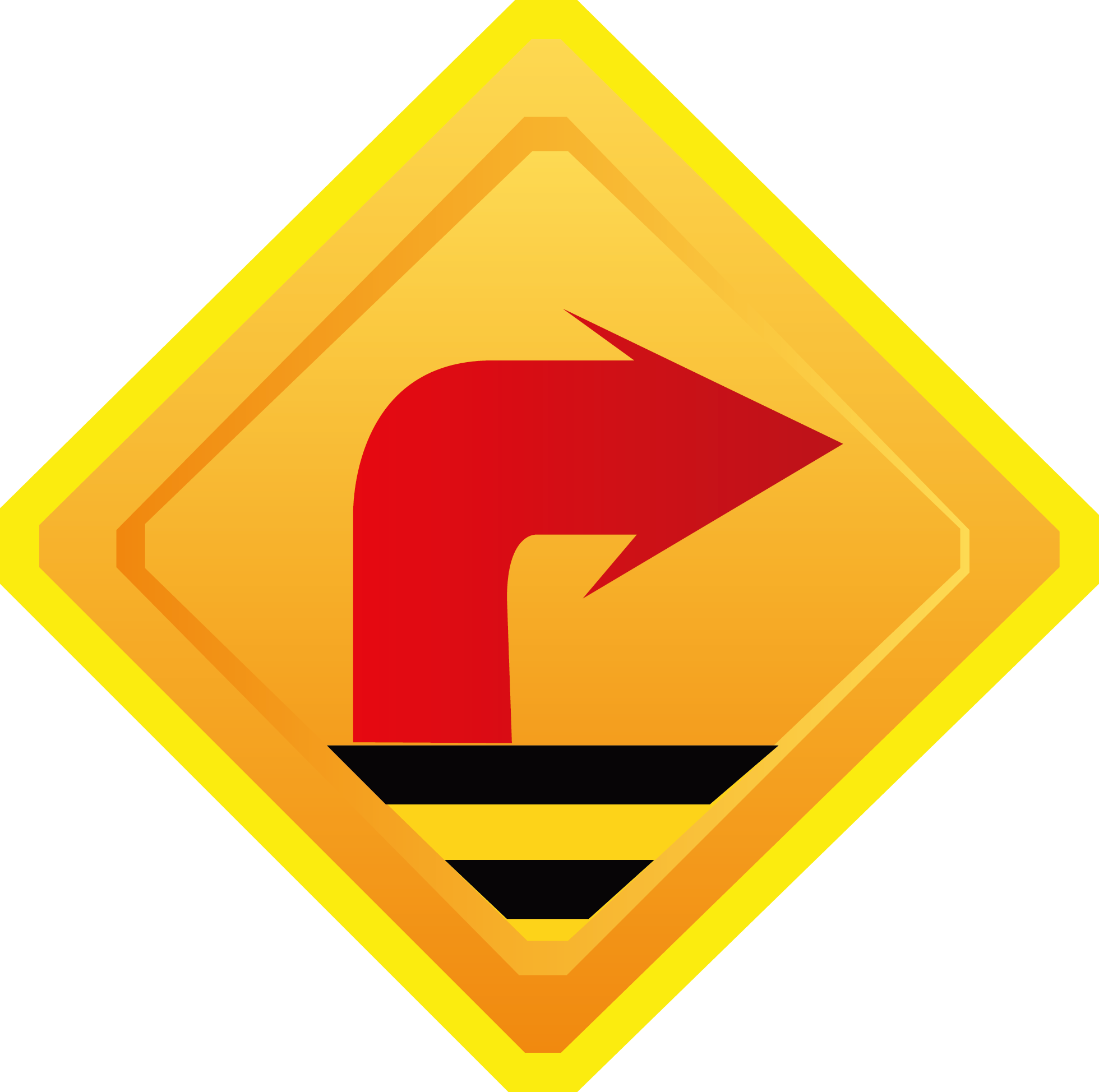 Logo Highway Road Icon - Traffic Sign (1960x1948)