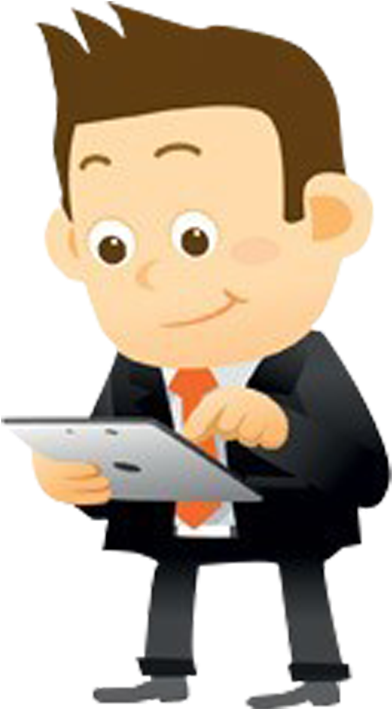 Of Selected Candidates - Business Boy Cartoon (531x798)