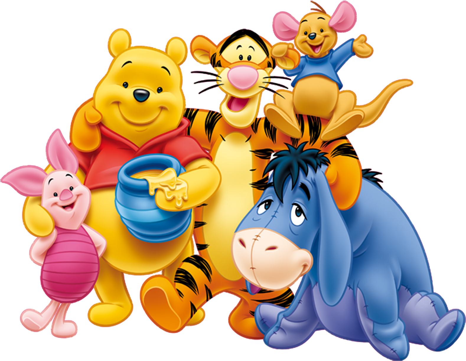 Honey Clipart Vinnie - Winnie Pooh Y Sus Amigos (1600x1260)