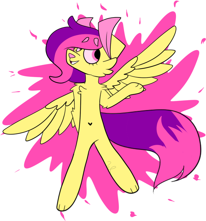 Brush Splatter In Vegas-liights Art Style By Wilderainbow - Fairy (700x900)