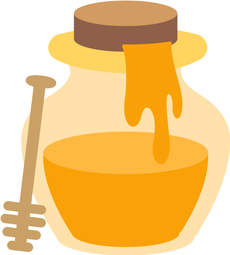 Honey Pot Emoji - Honey Pot Transparent (512x512)