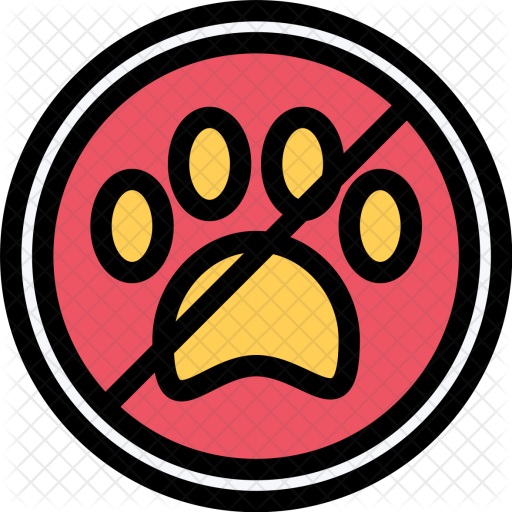 No, Pets, Pet, Animal, Vet, Store, Zoo Icon - Circle (512x512)