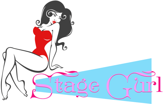 Stage Gurl - Pin Up Girl Vector (600x360)