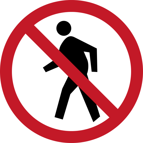 10 Traffic Signs 600px Philippines Road Sign R3 - No Unauthorized Entry Sign (600x600)