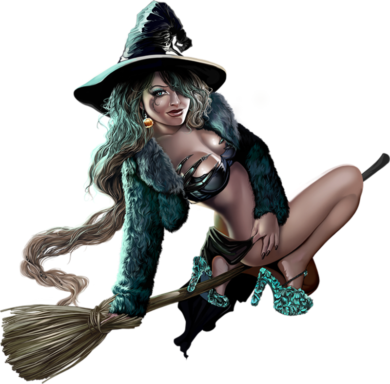 Tubes 3d Artist Misticheskaya - Witch (800x787)